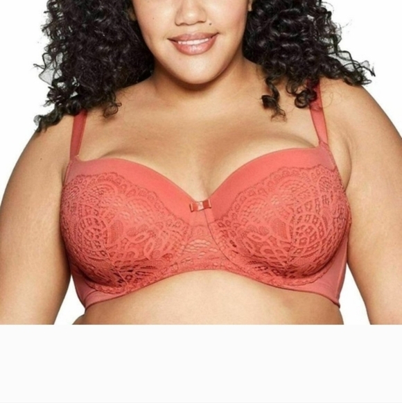 Auden Other - Auden Balconette Bra Faded Rose Pink Lightly Lined